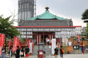 מקדש בנטן-דו מבחוץ