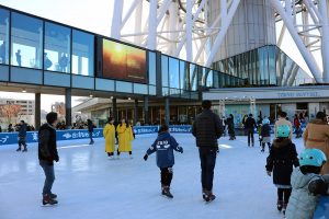 משטח החלקה על הקרח בטוקיו סקיי טרי