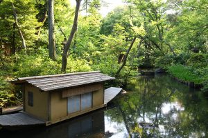סירה בלב הגן