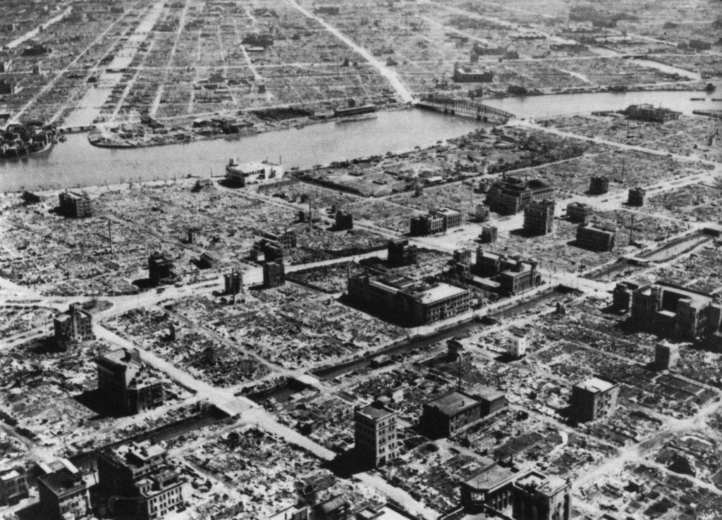 טוקיו אחרי ההפצצה של מרץ 1945