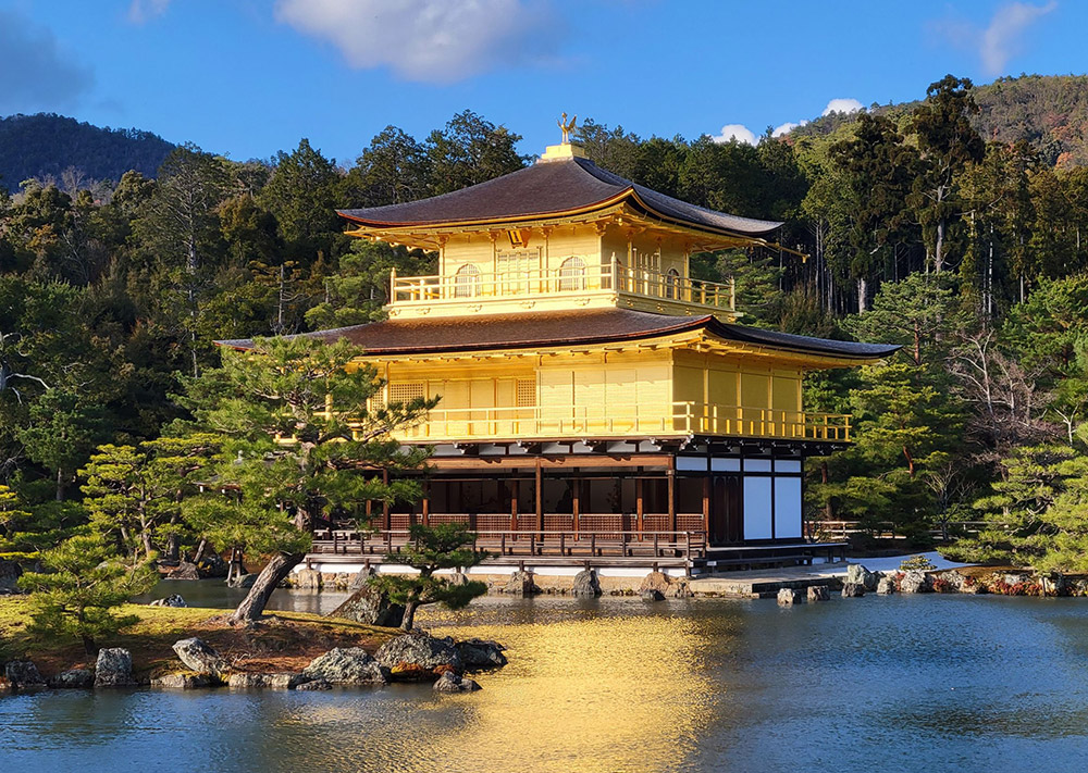 מקדש הזהב קינקאקוג'י בקיוטו