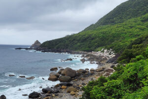 חוף הים לצד כביש סייבו רינדו