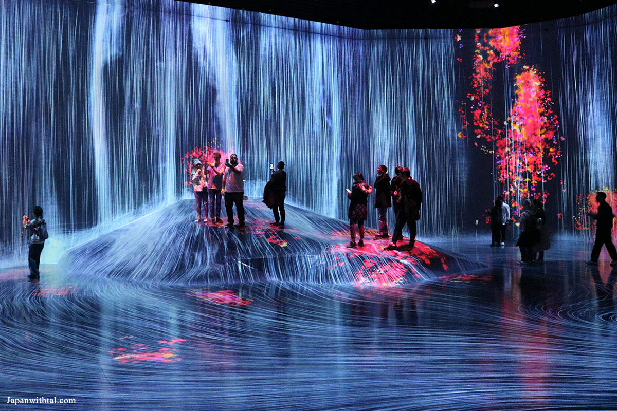 המוזיאון הדיגיטלי טים לאב בורדרלס טוקיו